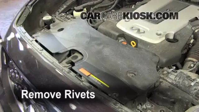 2010 Infiniti FX35 3.5L V6 Refrigerante (anticongelante) Agregar refrigerante